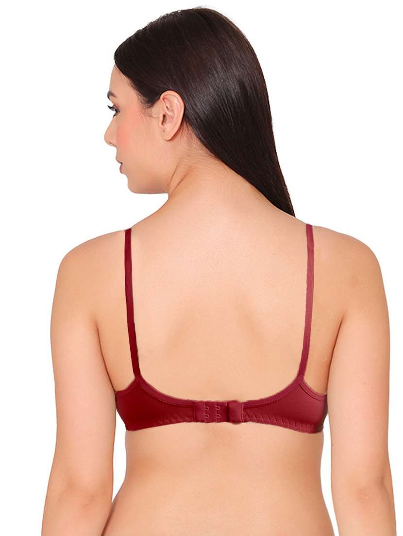 red cotton tshirt bra - 19718414 -  Standard Image - 3