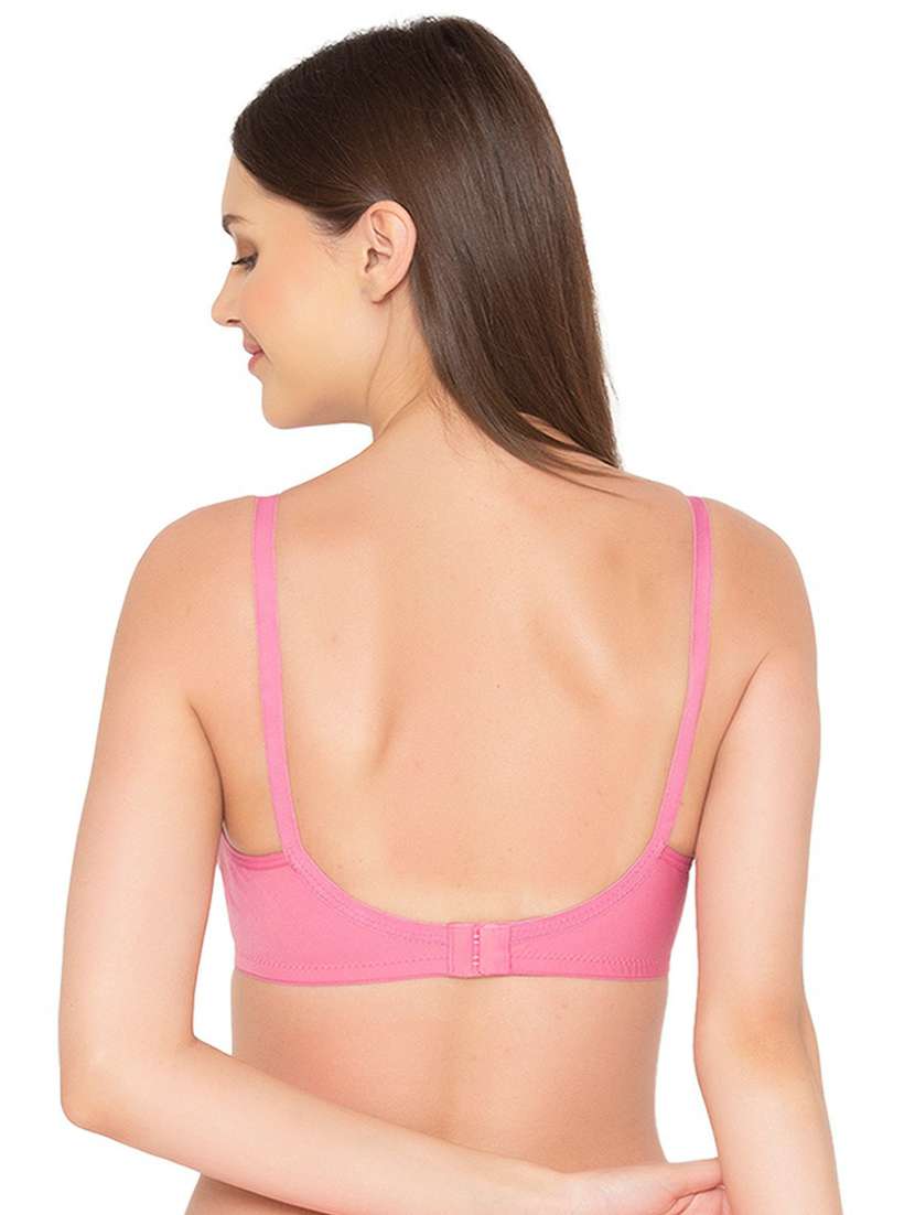 pink cotton tshirt bra - 19718421 -  Standard Image - 3
