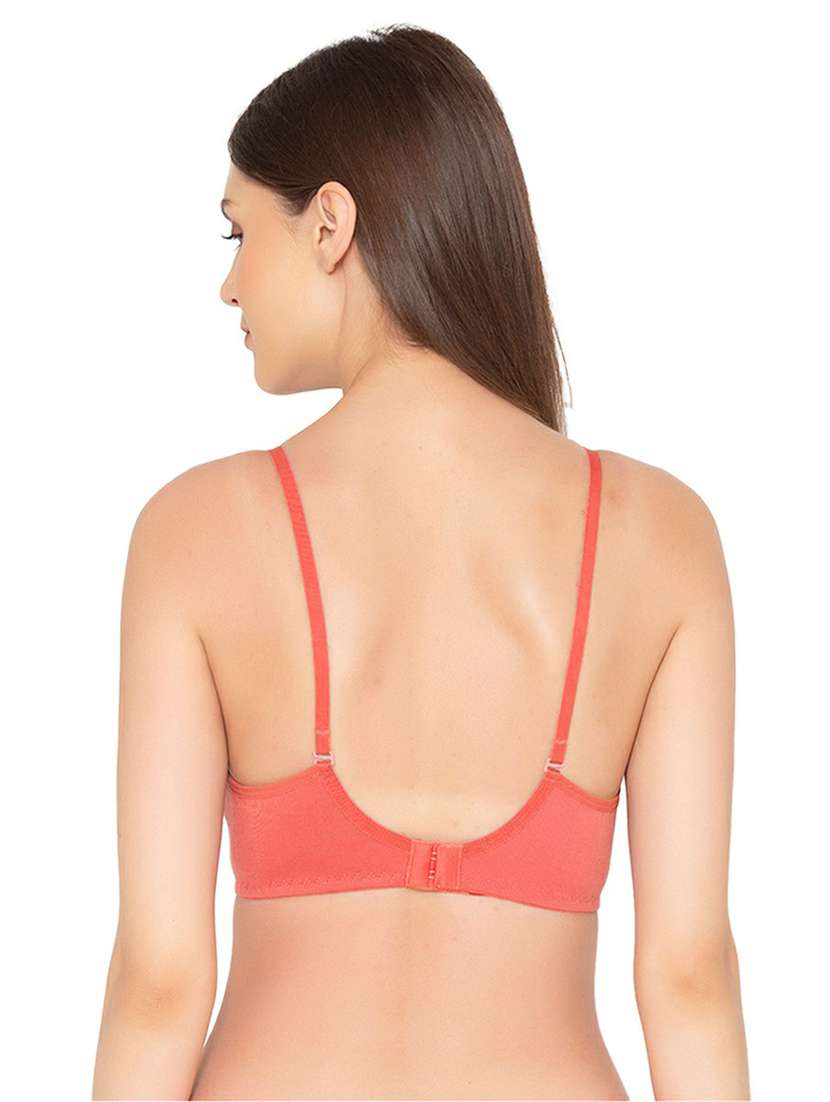 pink cotton tshirt bra - 19718423 -  Standard Image - 3