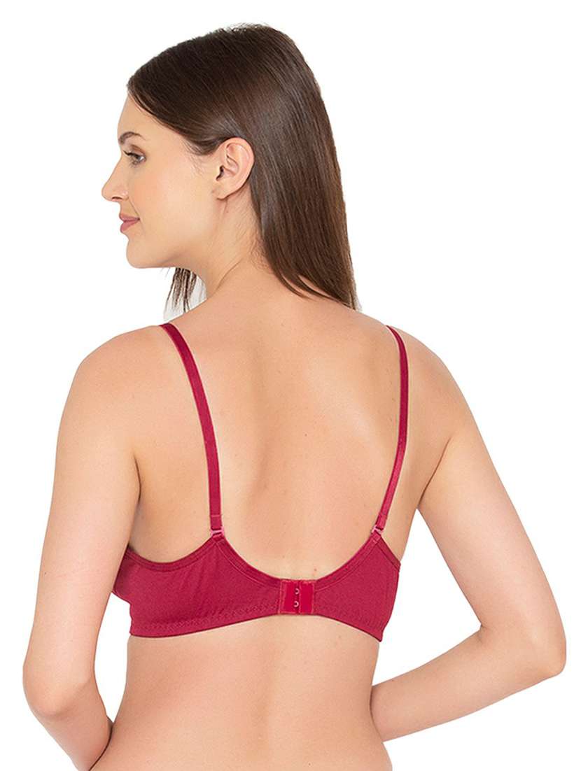 red cotton tshirt bra - 19718424 -  Standard Image - 3