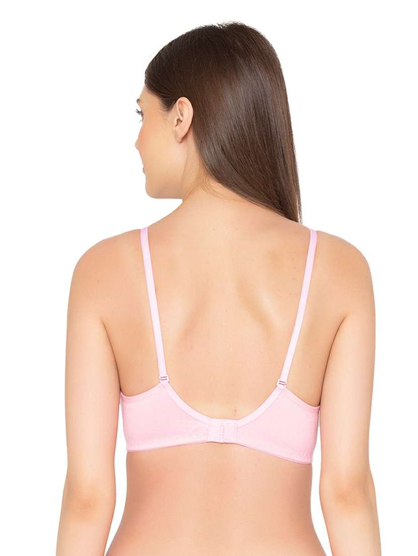 pink cotton tshirt bra - 19718426 -  Standard Image - 3