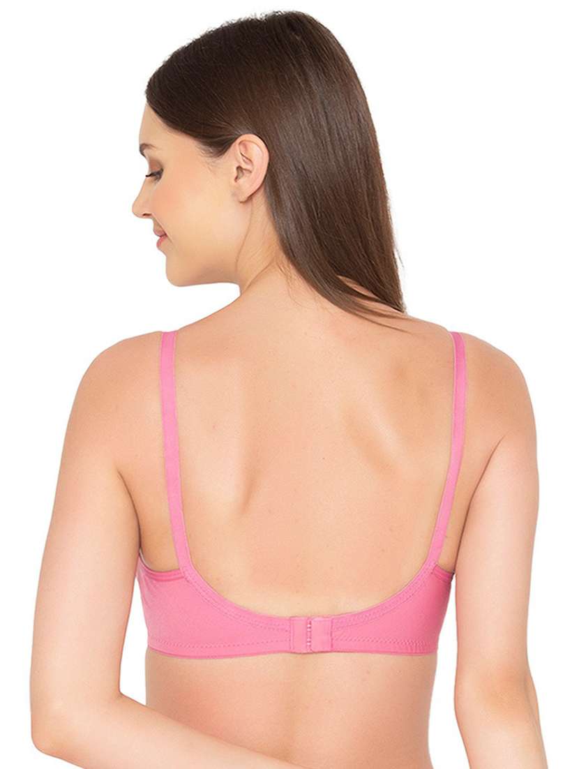 pink cotton tshirt bra - 19718432 -  Standard Image - 3