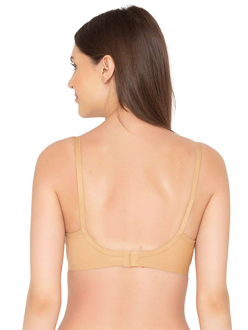 beige cotton tshirt bra - 19718433 -  Standard Image - 3