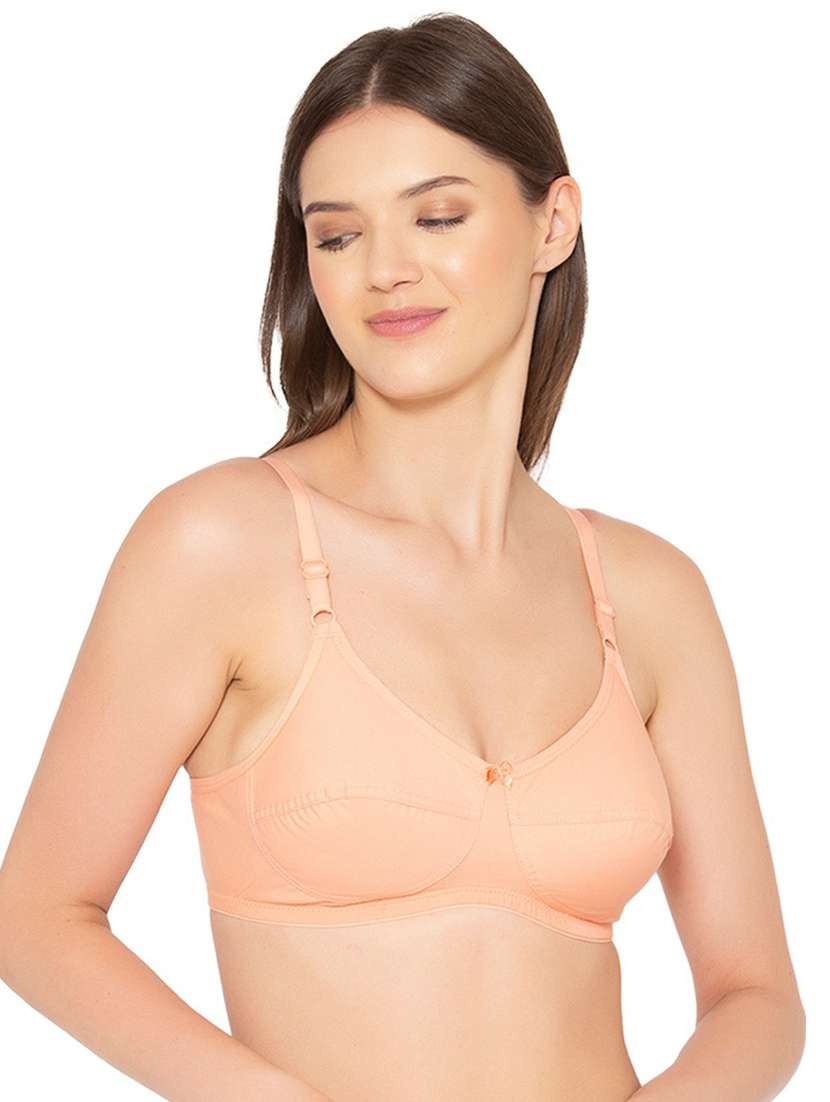 pink cotton tshirt bra
