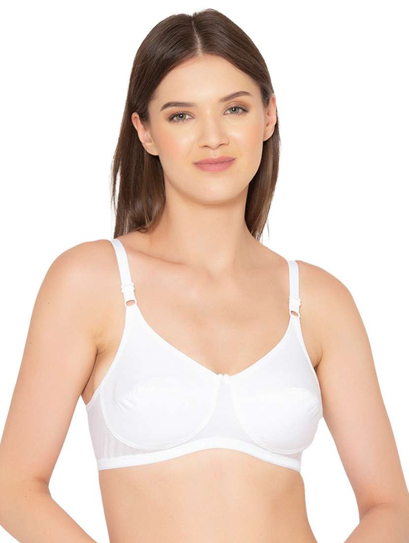 white cotton tshirt bra
