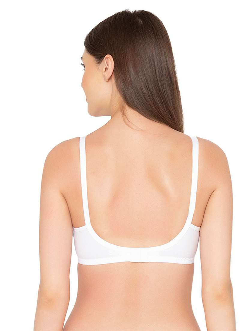 white cotton tshirt bra - 19718436 -  Standard Image - 3