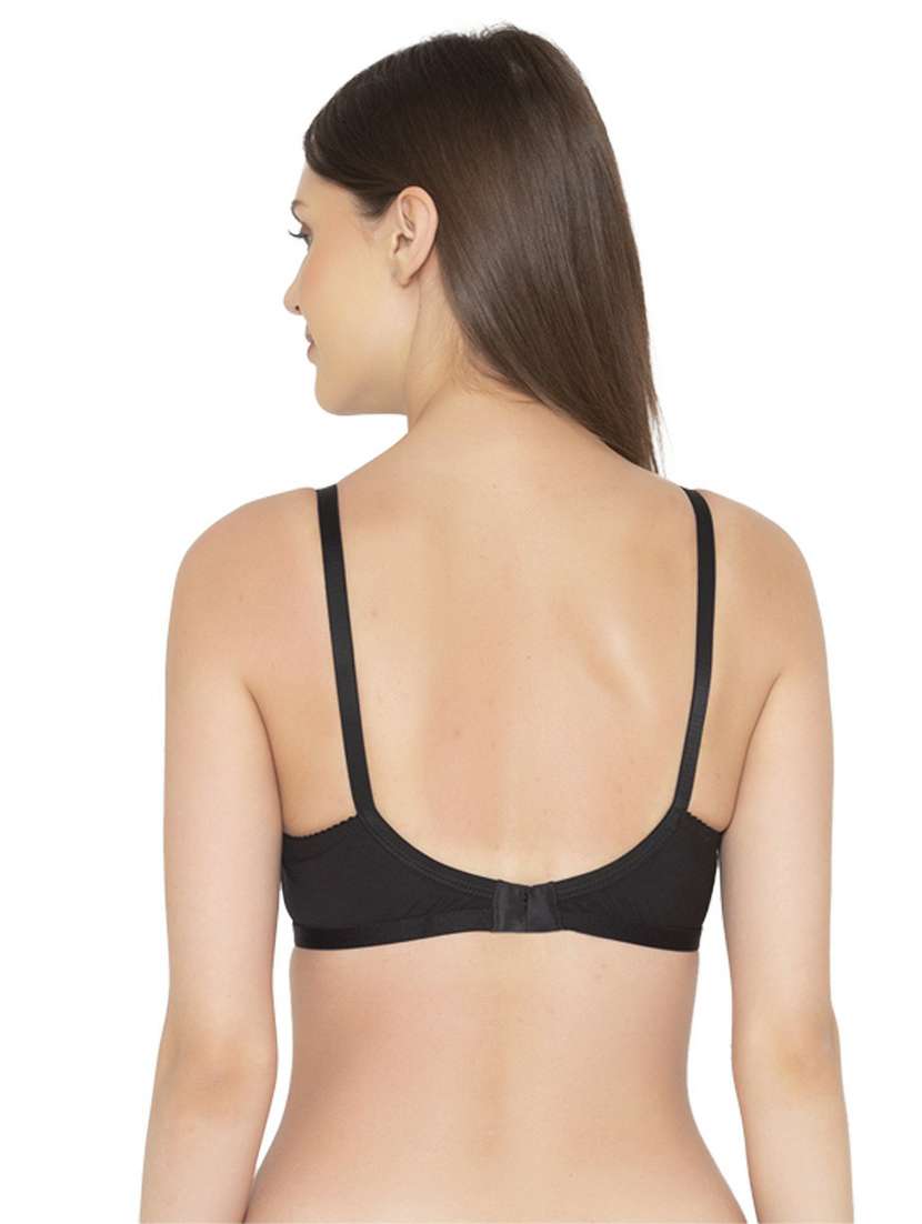 black cotton tshirt bra - 19718451 -  Standard Image - 3