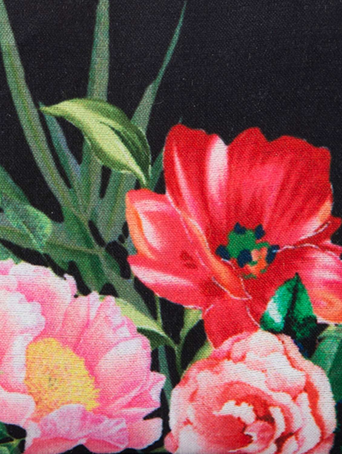 black fabric box clutch - 19718668 -  Standard Image - 3