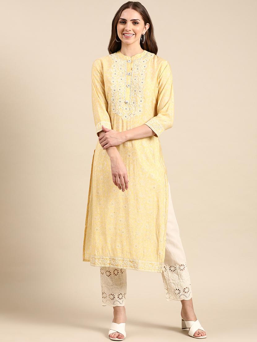 women's straight kurta - 19719210 - Zoom Image - 0