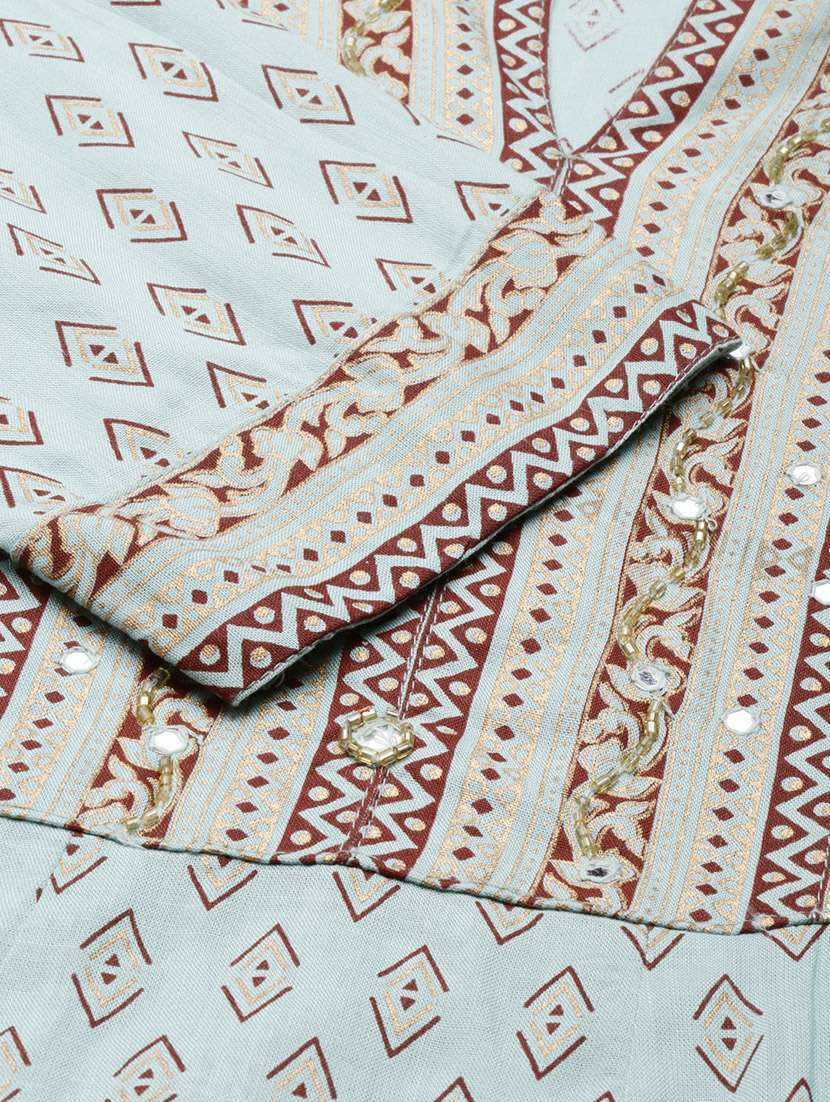 women's flared kurta - 19719220 - Standard Image - 3