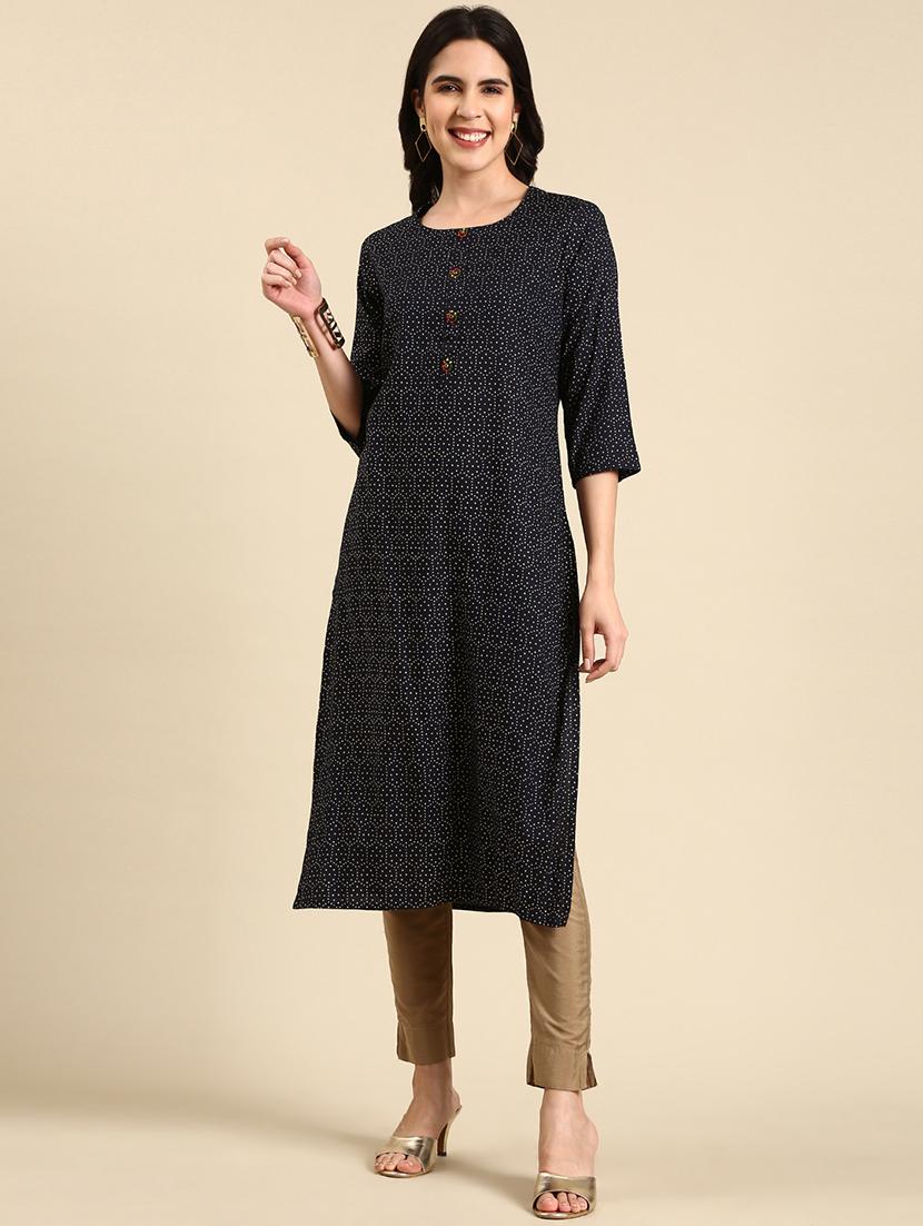 women's straight kurta - 19719222 - Zoom Image - 0
