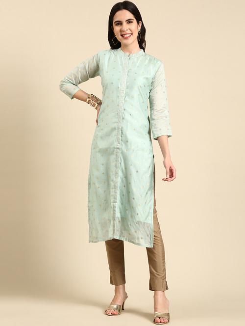 women's front slit kurta - 19719227 -  Standard Image - 0