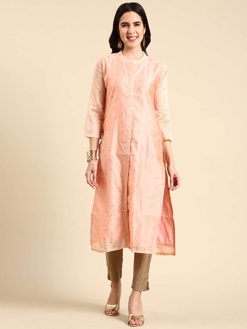 women's front slit kurta