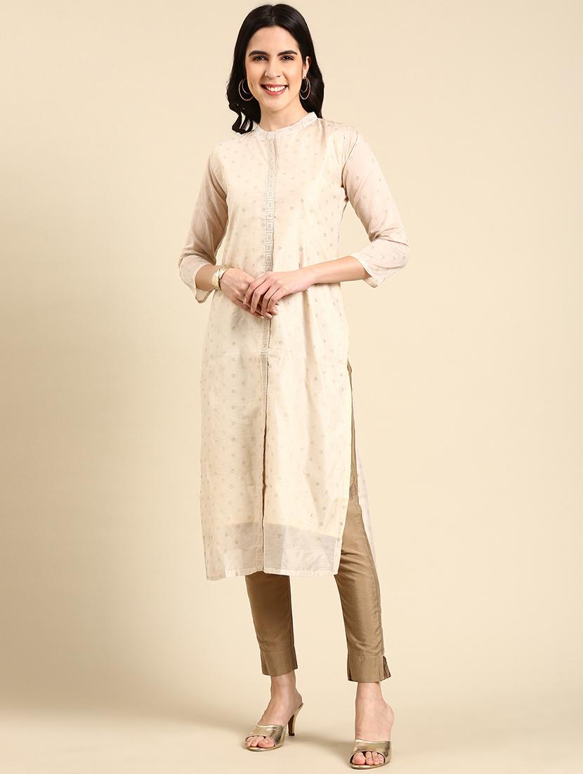 women's front slit kurta