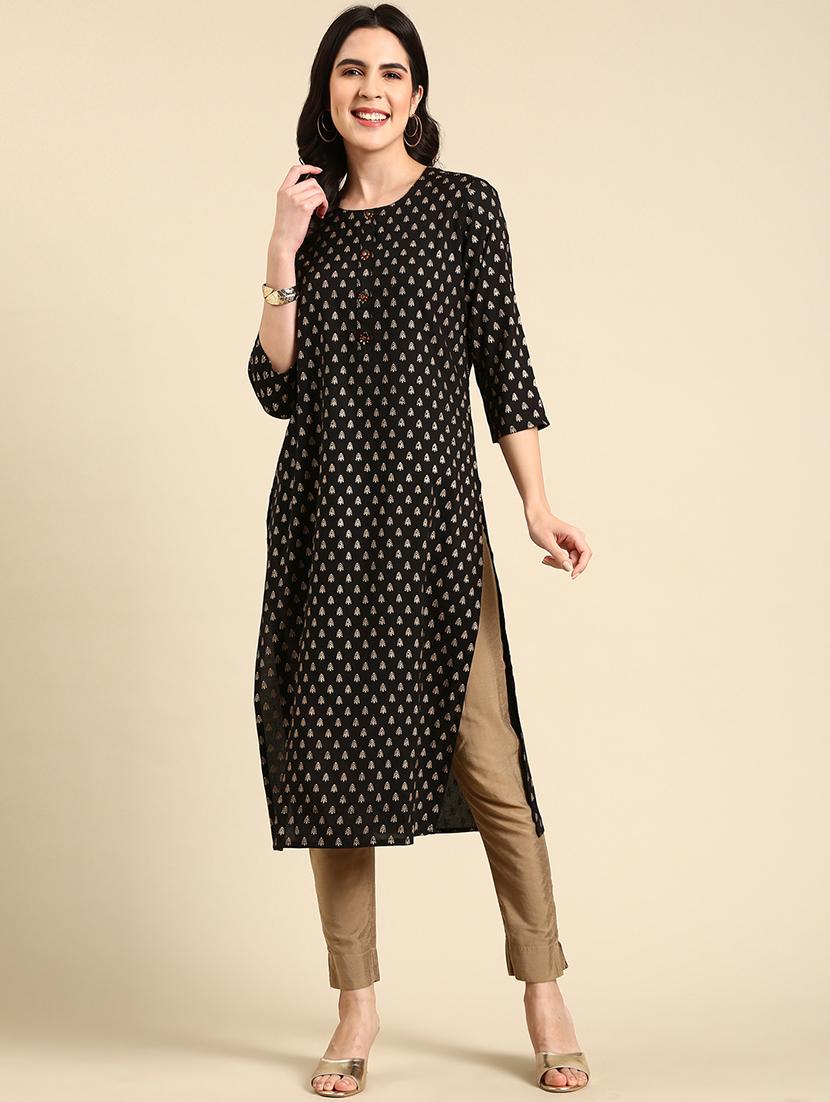 women's straight kurta - 19719247 - Zoom Image - 0
