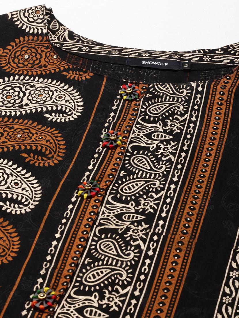 women's straight kurta - 19719253 - Standard Image - 3
