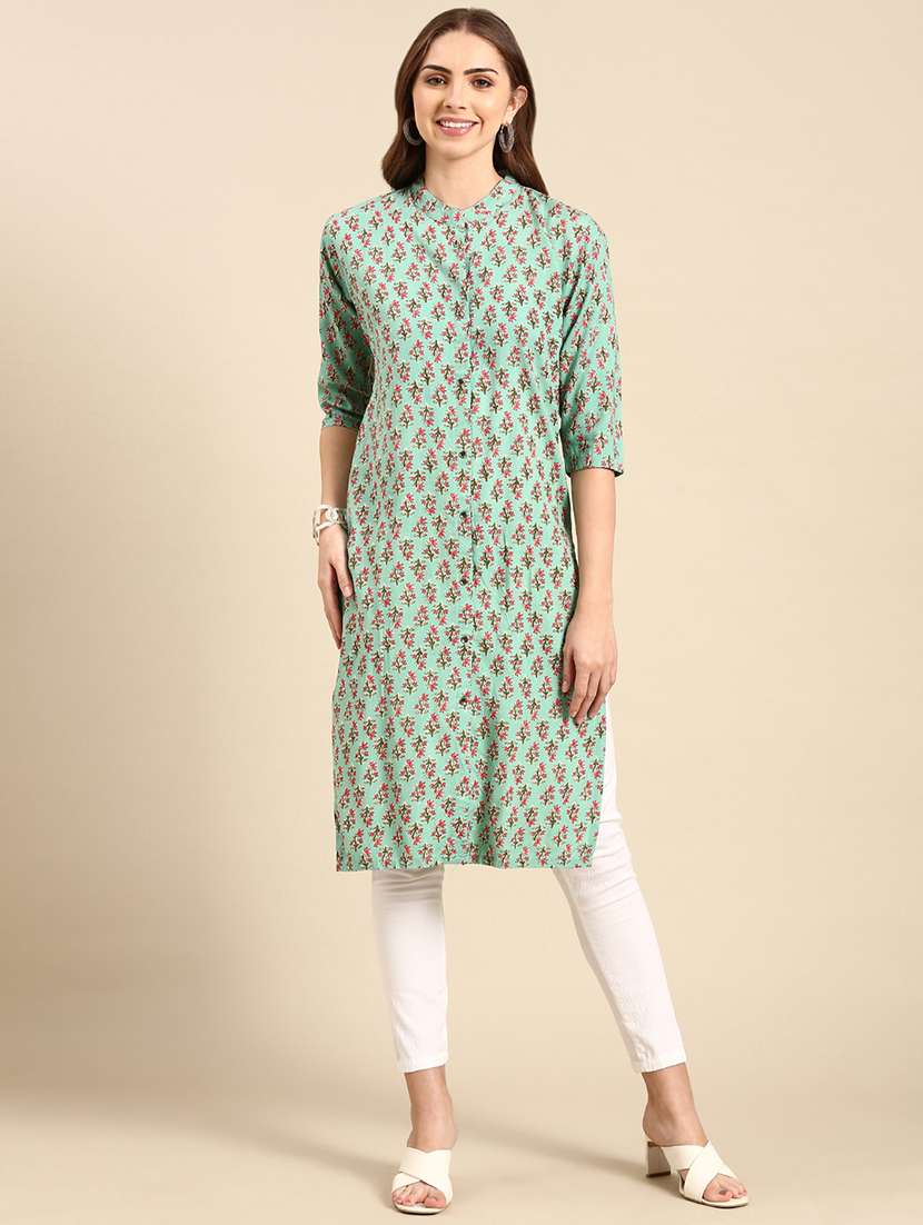 women's front slit kurta