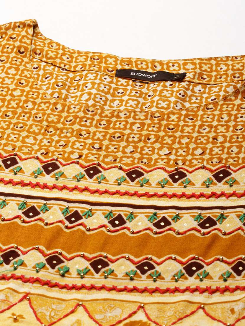 women's flared kurta - 19719258 -  Standard Image - 3