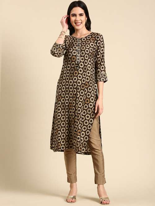 women's straight kurta - 19719283 -  Standard Image - 0