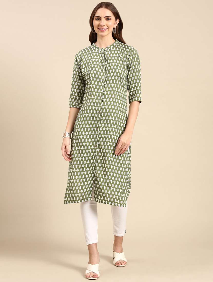 women's front & side both kurta - 19719305 -  Zoom Image - 0