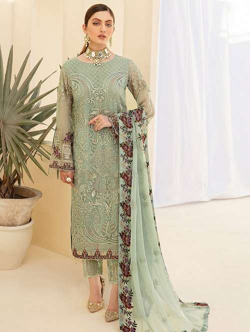 Semi Stitched Suits