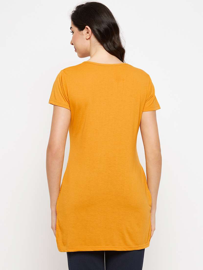 yellow cotton regular tshirt - 19719920 -  Standard Image - 3