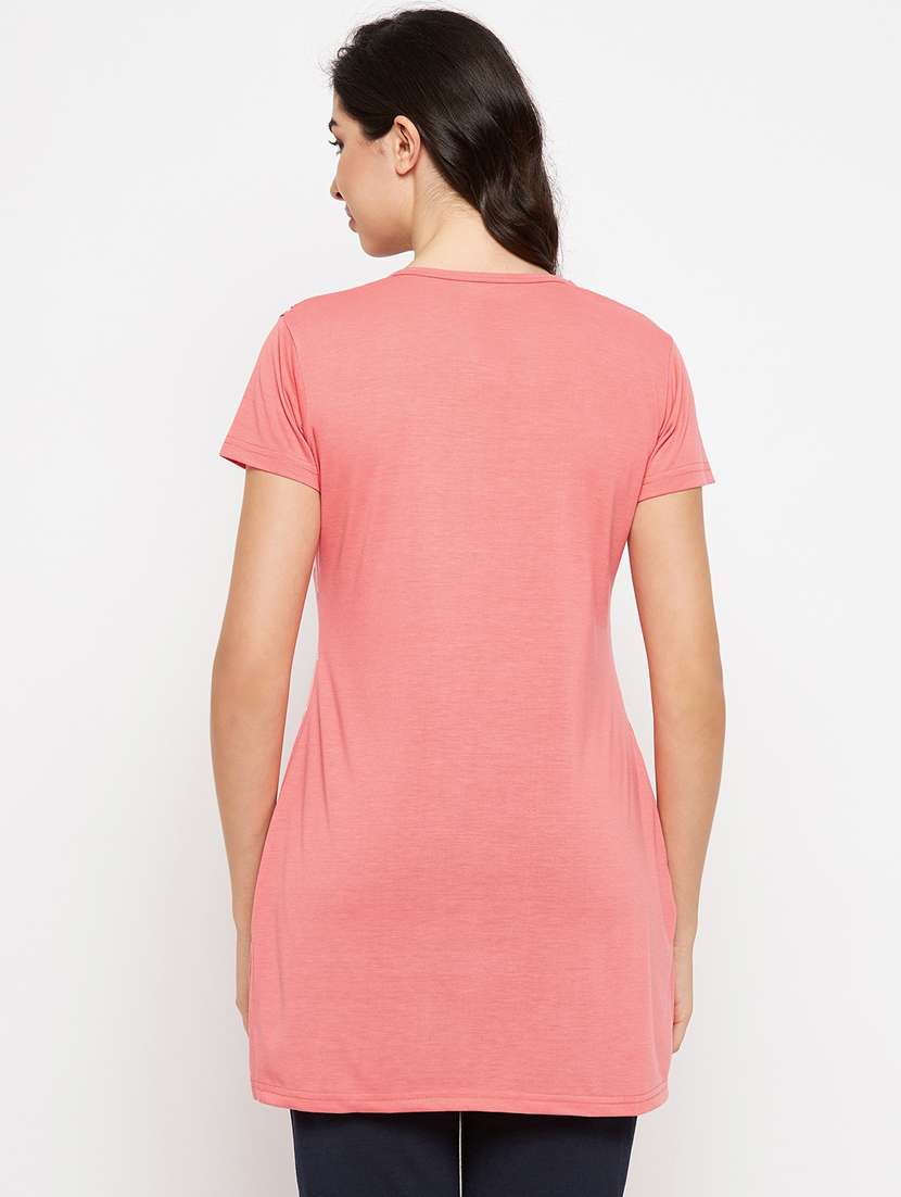 pink cotton regular tshirt - 19719926 -  Standard Image - 3