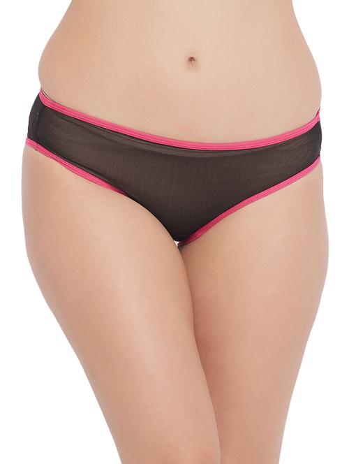 black net bikini panty - 19720412 - Standard Image - 0