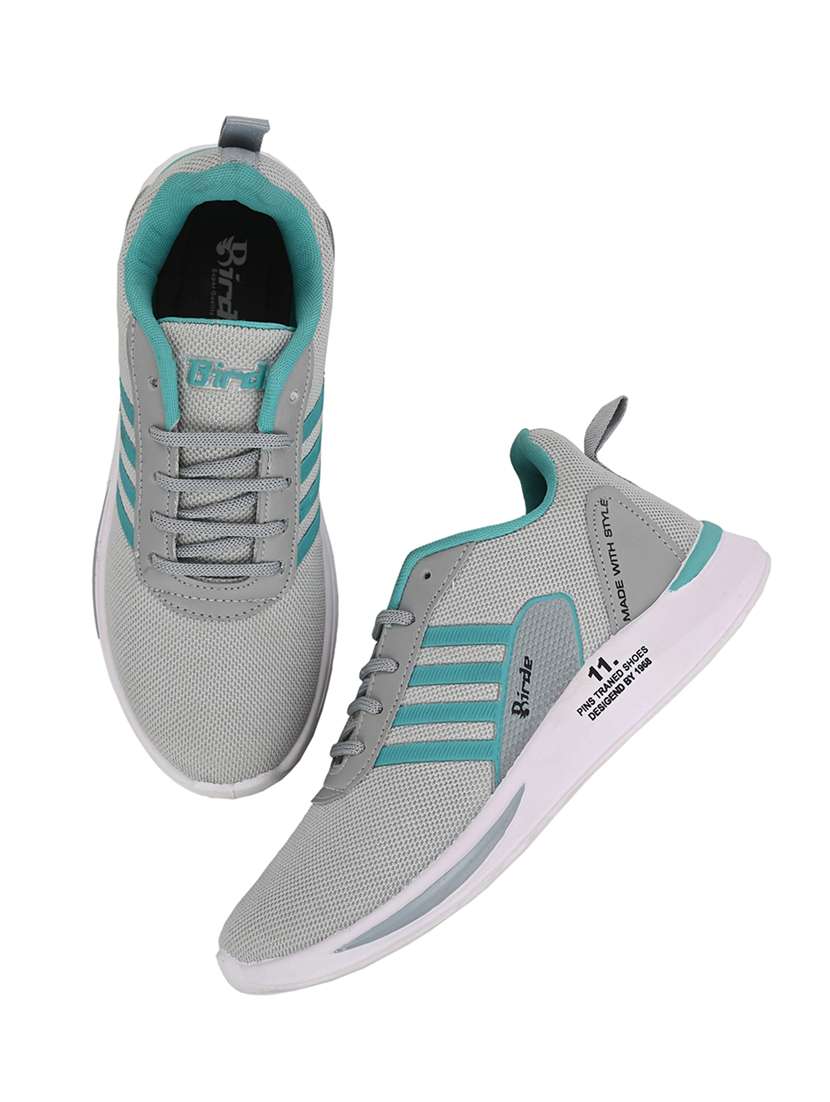 Grey Lcae Up Sport Shoe