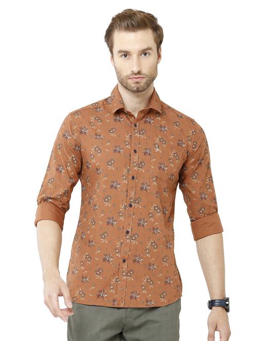mens florals casual shirt - 19722449 - Standard Image - 0