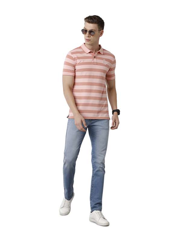 striped polo t-shirt - 19723178 -  Standard Image - 3