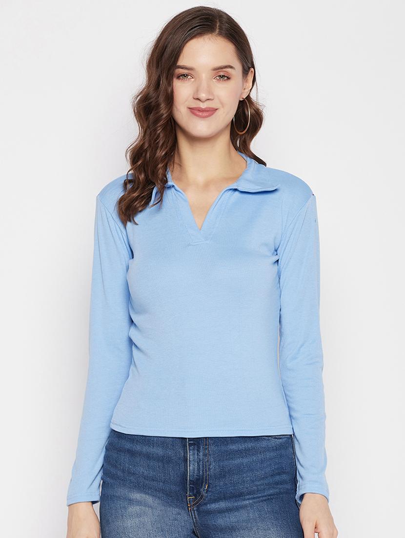 women's regular collared top - 19723851 - Zoom Image - 0