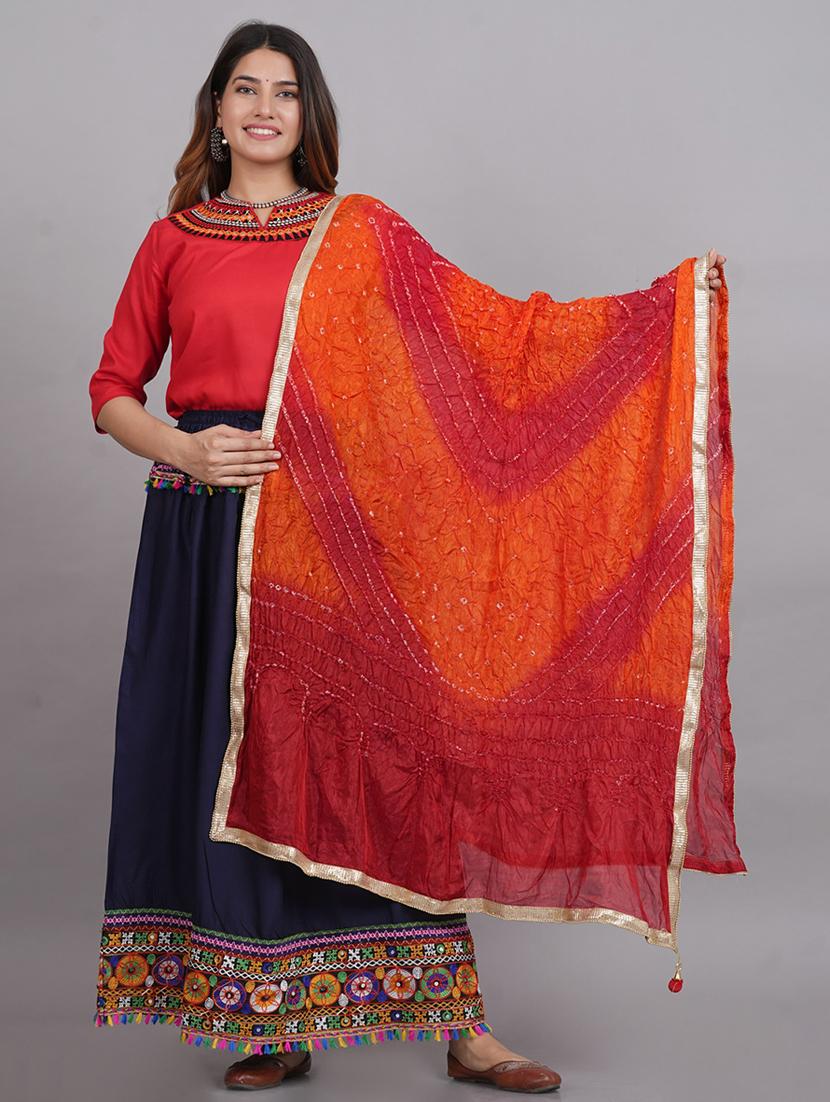 embroidered skirt top set - 19723911 - Zoom Image - 0