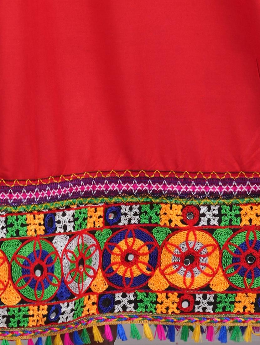 embroidered skirt top set - 19723913 - Standard Image - 5