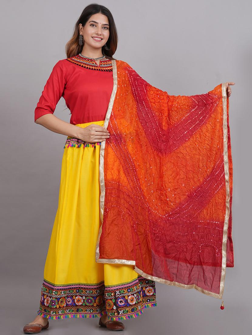 embroidered skirt top set - 19723915 - Zoom Image - 0