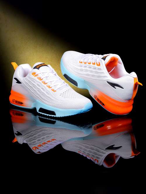 White Mesh Sport Shoes