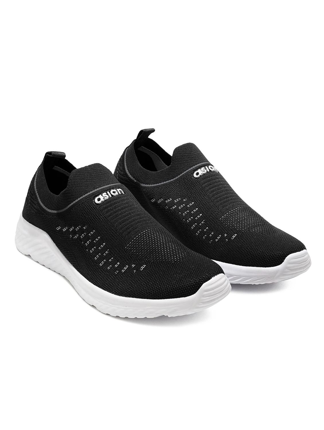 black mesh sport shoes - 19724019 - Zoom Image - 0