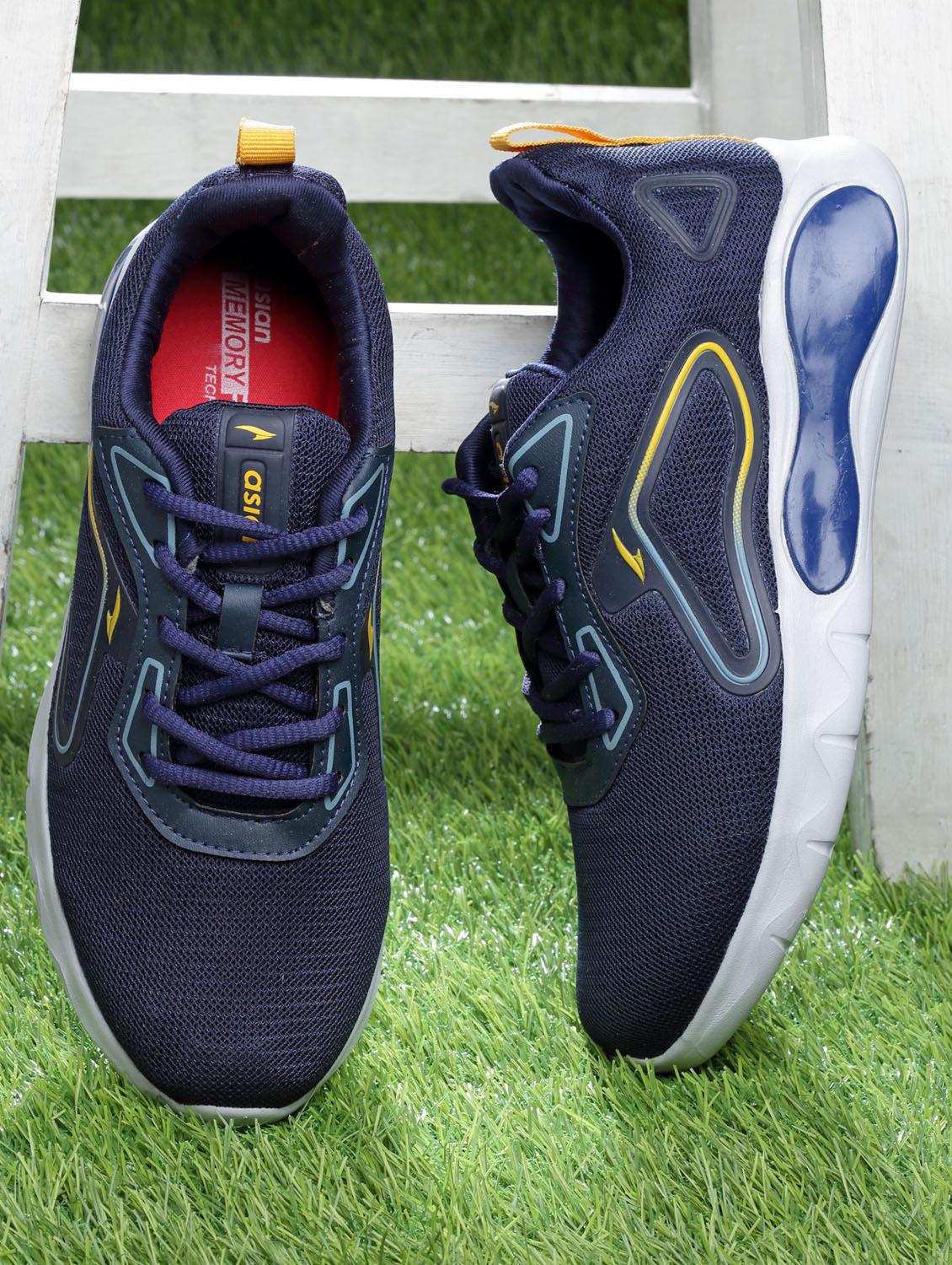 navy mesh sport shoes - 19724044 -  Zoom Image - 0