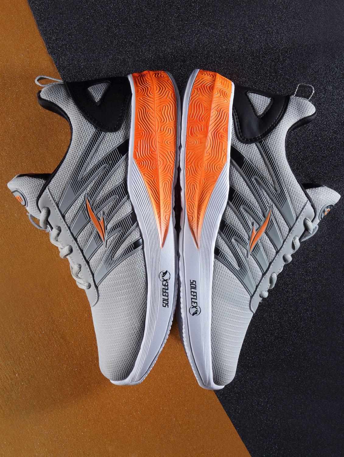 grey mesh sport shoes - 19724045 - Zoom Image - 0