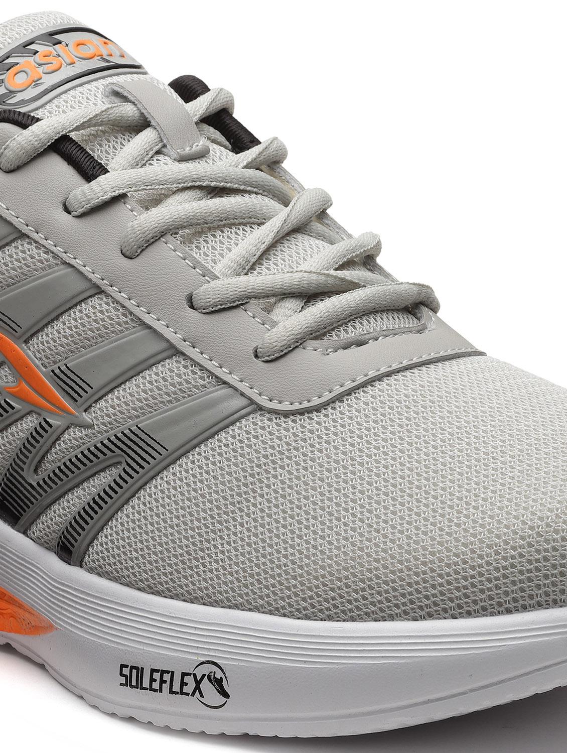 grey mesh sport shoes - 19724045 - Standard Image - 5