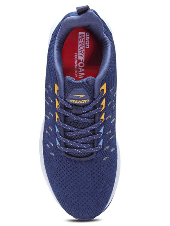 navy mesh sport shoes - 19724052 - Standard Image - 3