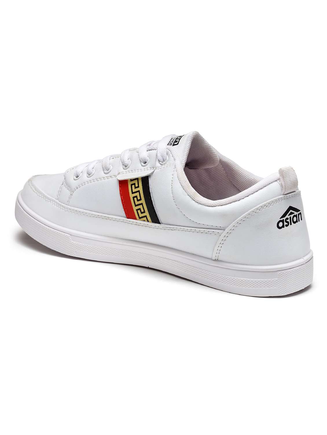 white lace up sneaker - 19724080 -  Standard Image - 3