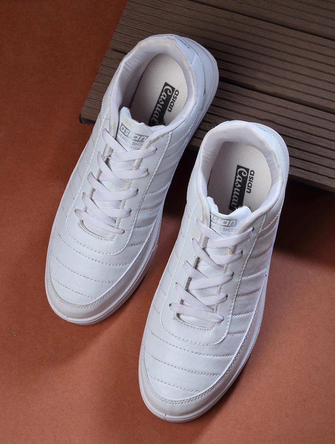 solid lace up sneaker - 19724088 - Zoom Image - 0