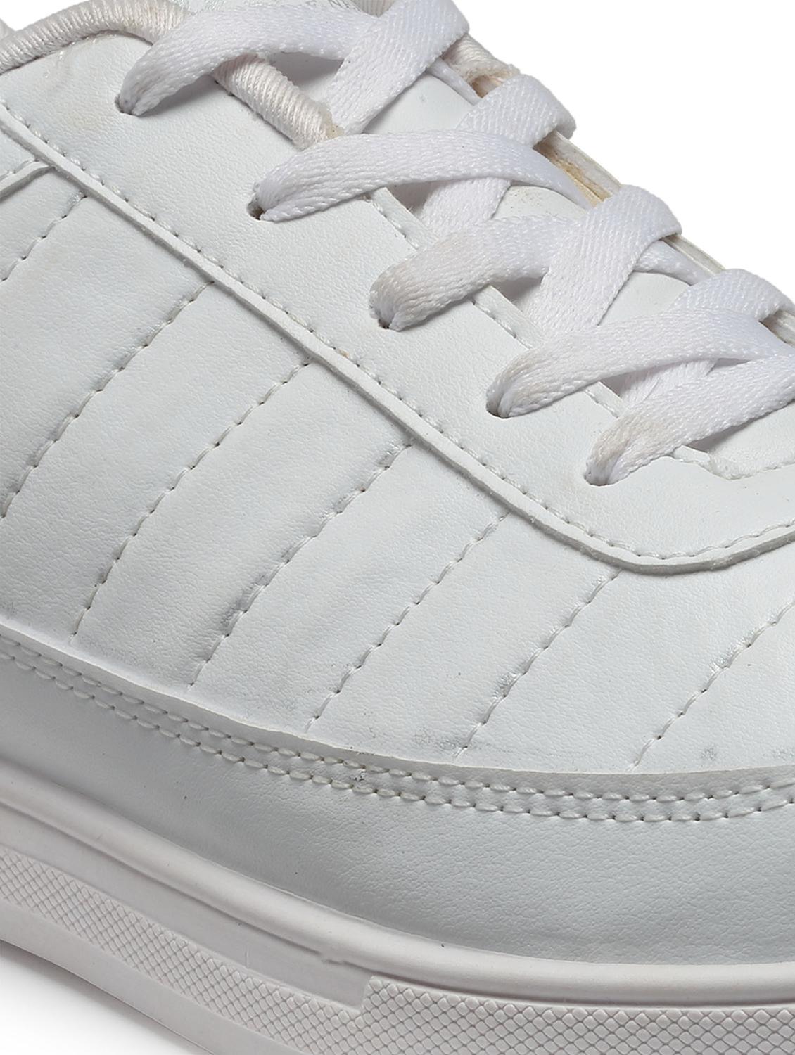 solid lace up sneaker - 19724088 - Standard Image - 5