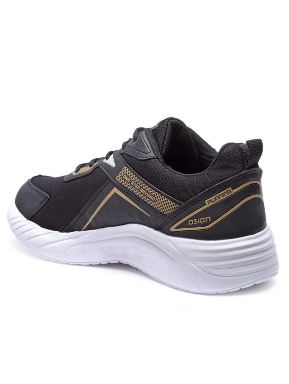 black mesh sport shoes - 19724201 - Standard Image - 3