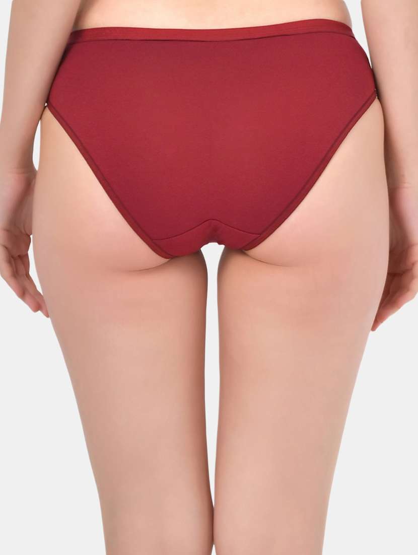 pack of 3 solid bikini panty - 19724514 -  Standard Image - 3