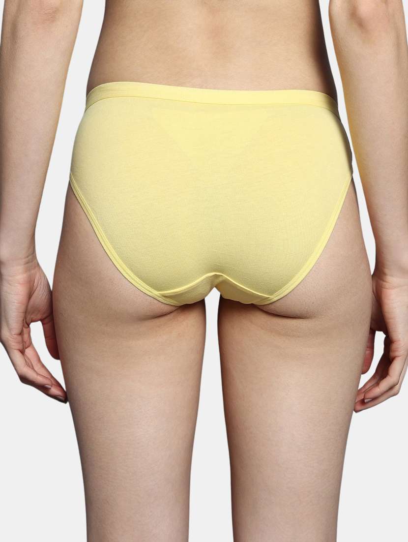 pack of 3 solid bikini panty - 19724514 -  Standard Image - 5