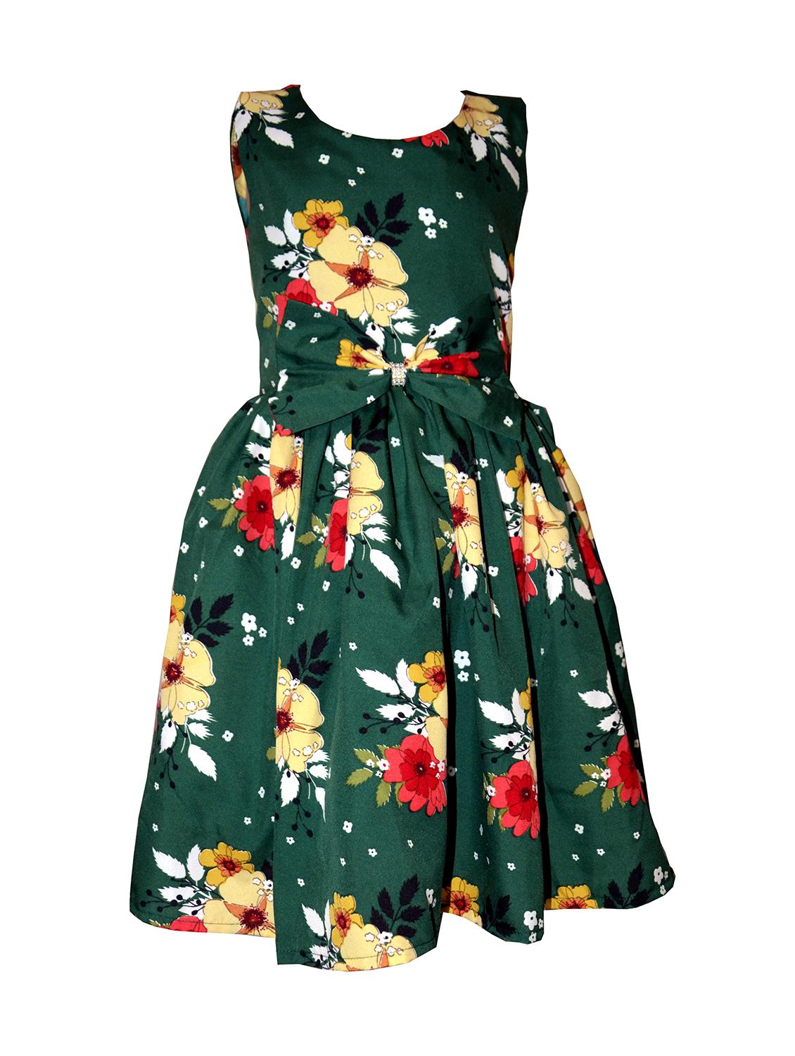 girls pack of 3 printed frocks - 19731573 - Standard Image - 3