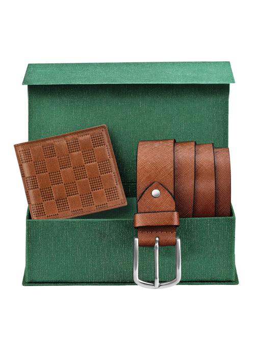 leather wallet with belt - 19731820 - Standard Image - 0