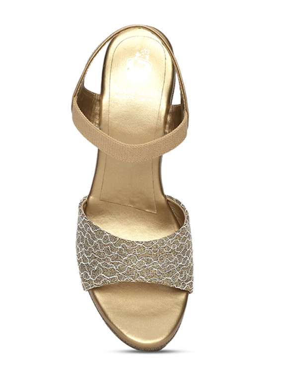 embellished ankle strap wedge - 19733981 -  Standard Image - 3